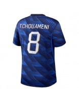 Ranska Aurelien Tchouameni #8 Kotipaita MM-kisat 2026 Lyhythihainen